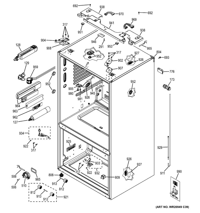 Diagram for GYE22KMHEES