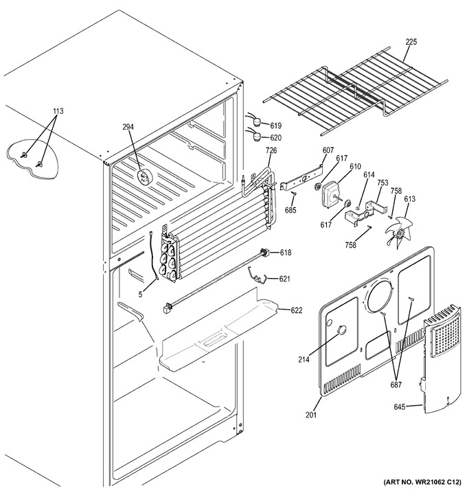 Diagram for GTE18ITHERWW