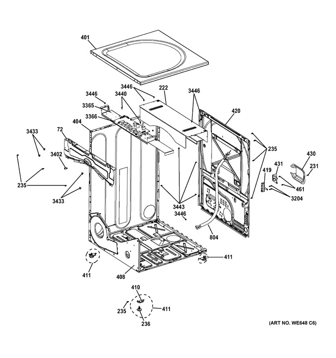 Diagram for GFDN120ED0WW