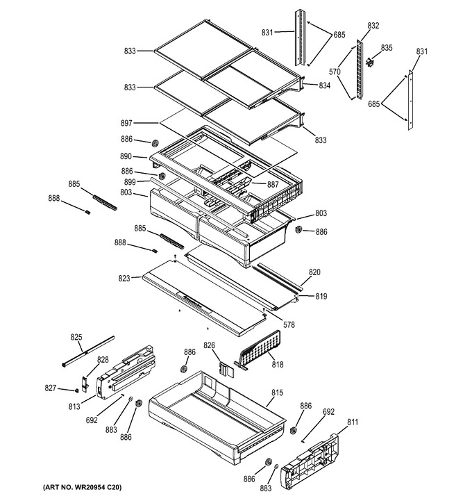 Diagram for GNE26GGDFBB