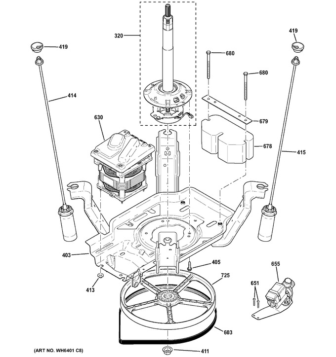 Diagram for GCWN2800D2WW