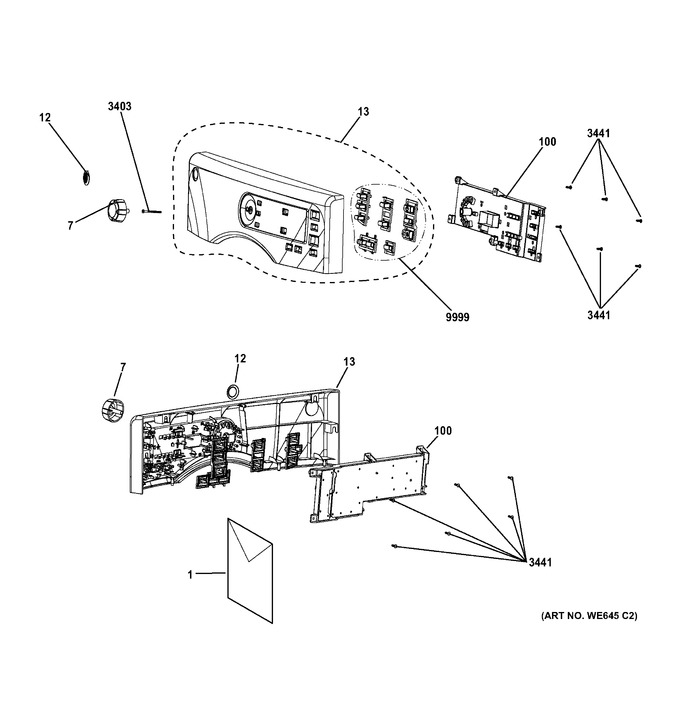 Diagram for GFDN110ED1WW