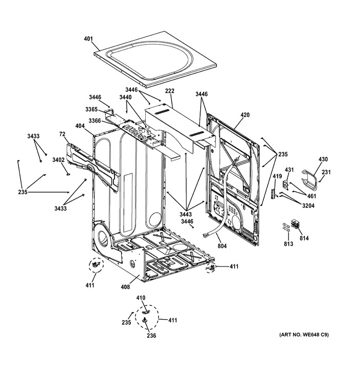 Diagram for GFDN110ED1WW