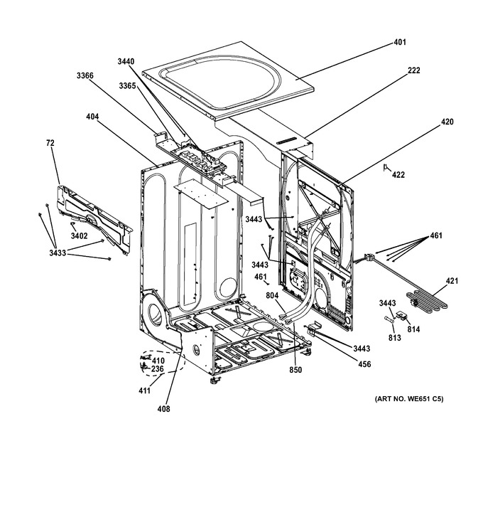 Diagram for GFDN110GD2WW