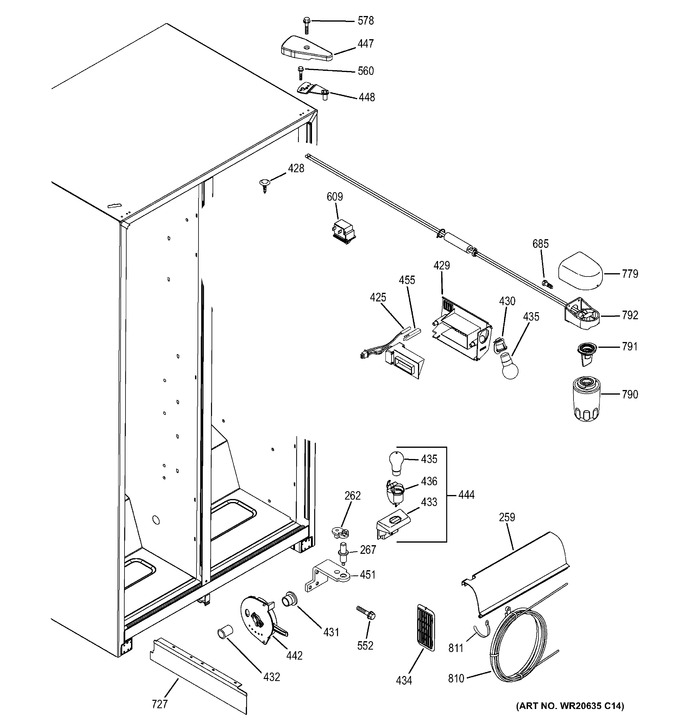 Diagram for GSH22JGDCBB