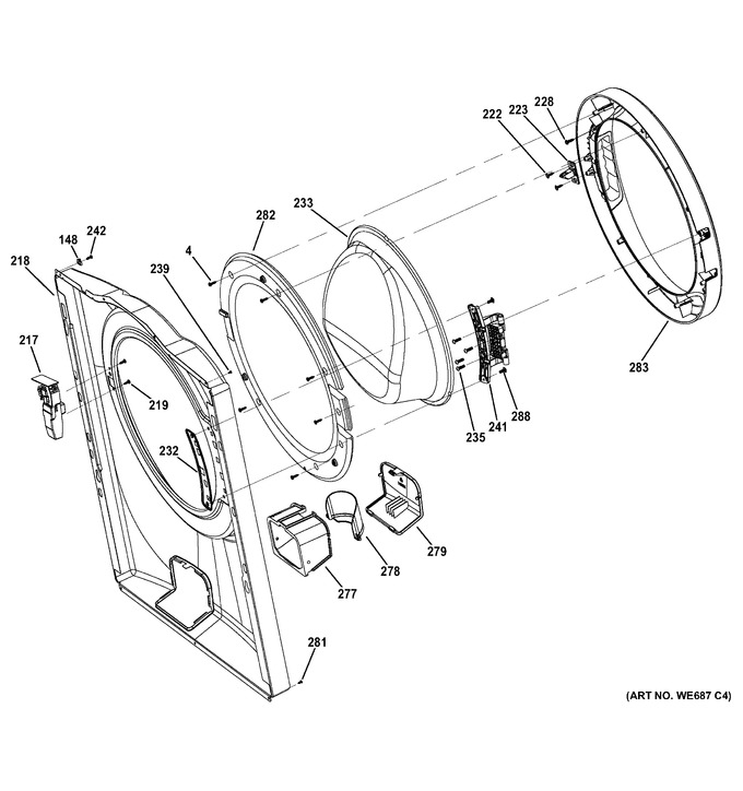 Diagram for GFWN1300J0WW