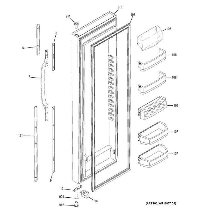 Diagram for GSS25WGSCBB