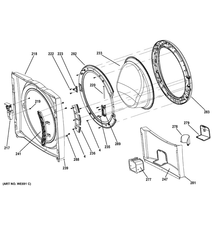 Diagram for GFWS1700H0WW