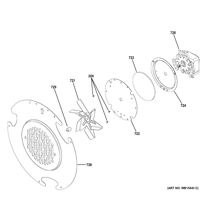 Diagram for JGB720DEJ1BB