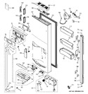 Diagram for 1 - Dispenser Door