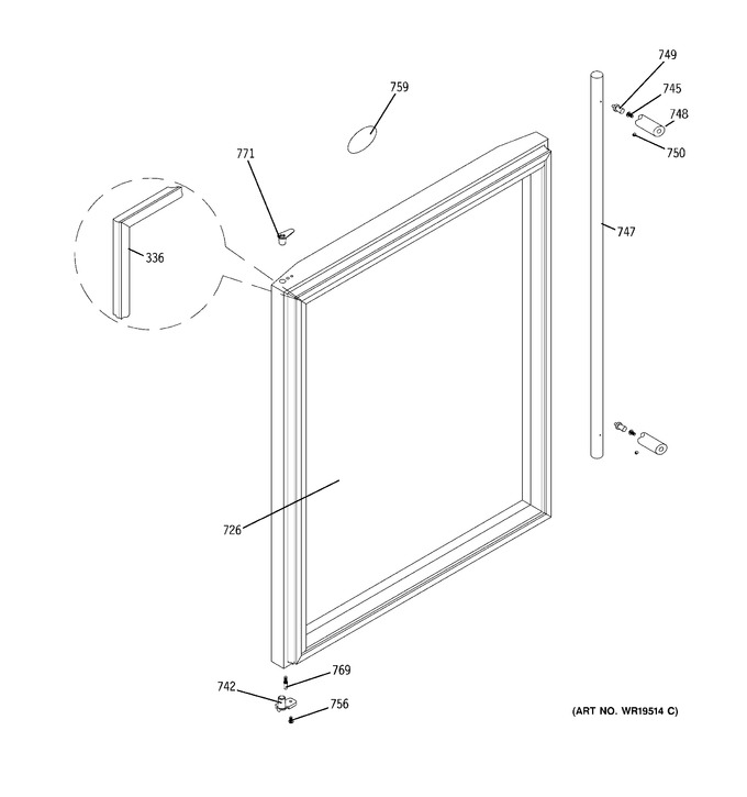 Diagram for ZDWR240PABS