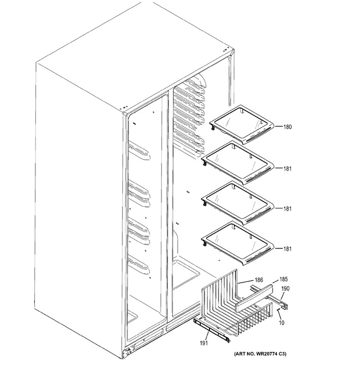 Diagram for DSE25JGHBCBB