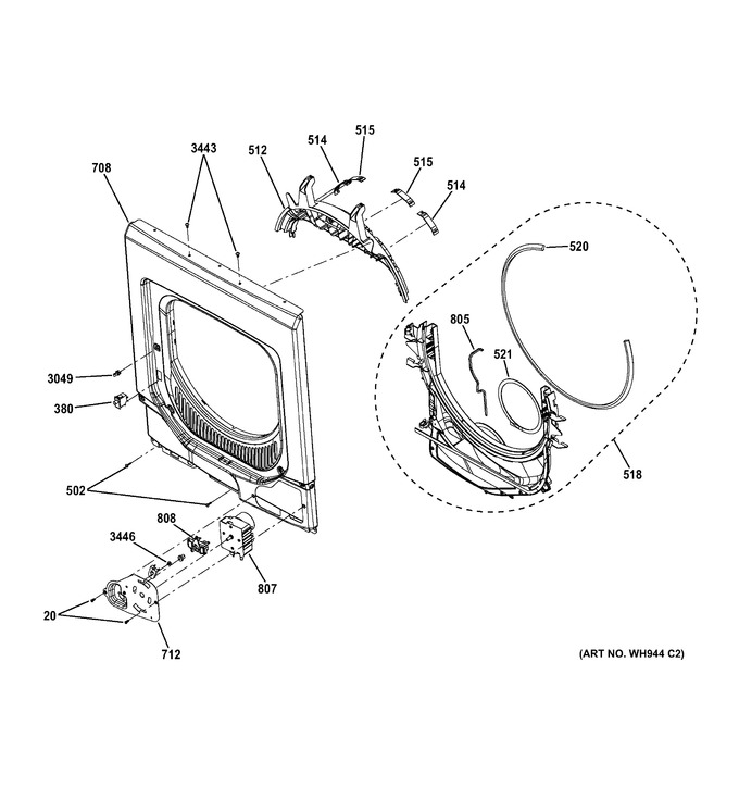 Diagram for GTUP240EM1WW