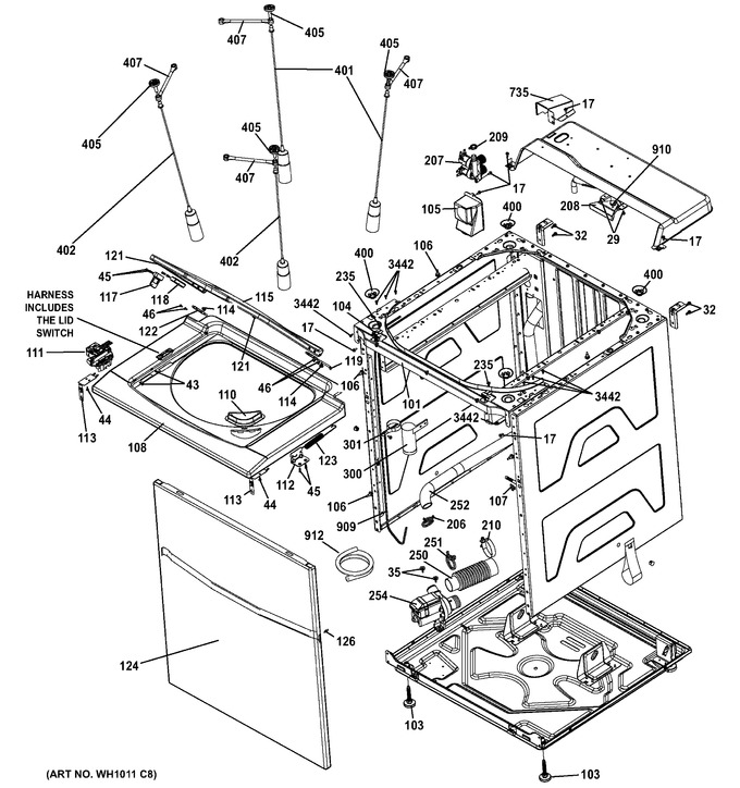 Diagram for GTUP240EM2WW