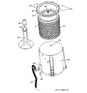 Diagram for 3 - Tub, Basket & Agitator