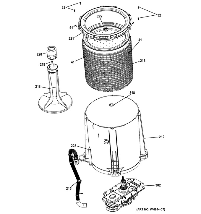 Diagram for GTUP240GM5WW