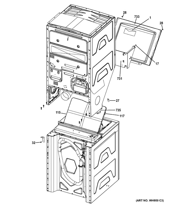 Diagram for GTUP240GM6WW