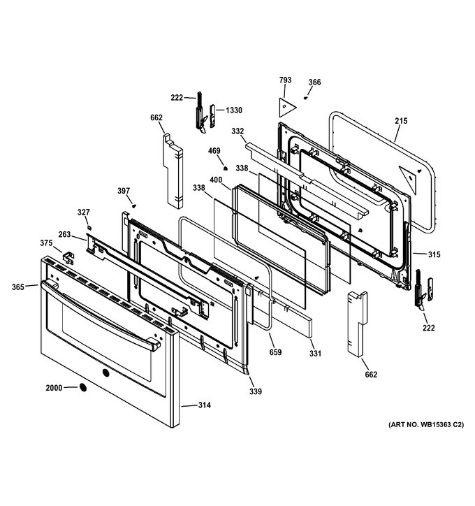 Diagram for PGS950EEF2ES