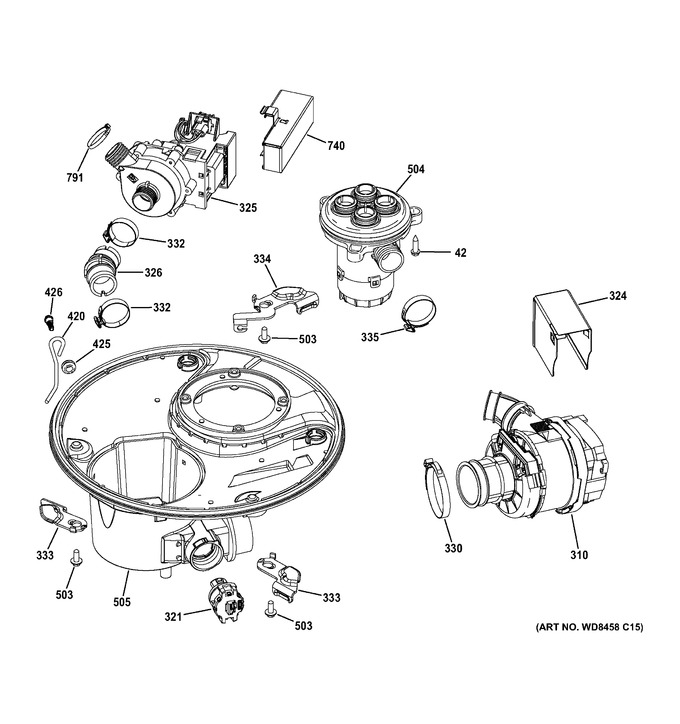 Diagram for PDT750SSF1ES