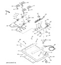 Diagram for 2 - Gas & Burner Parts