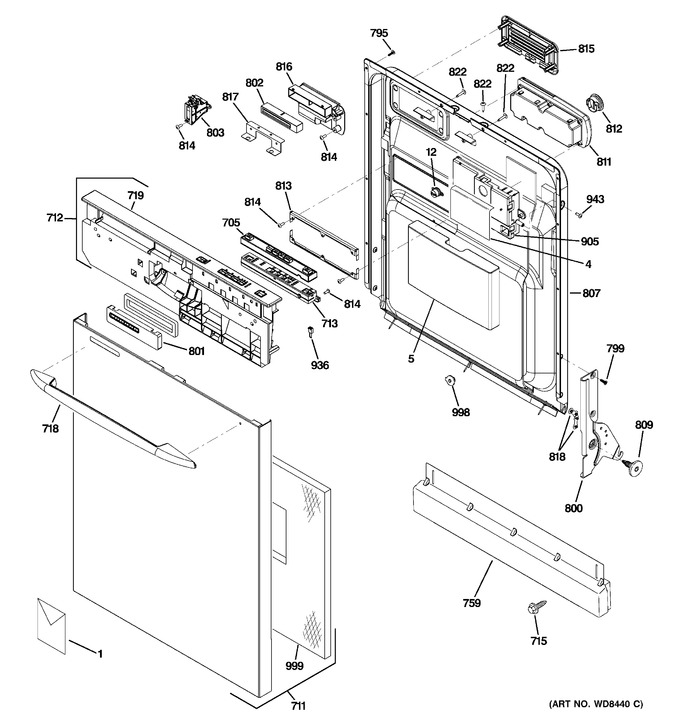 Diagram for PDWT180V50SS