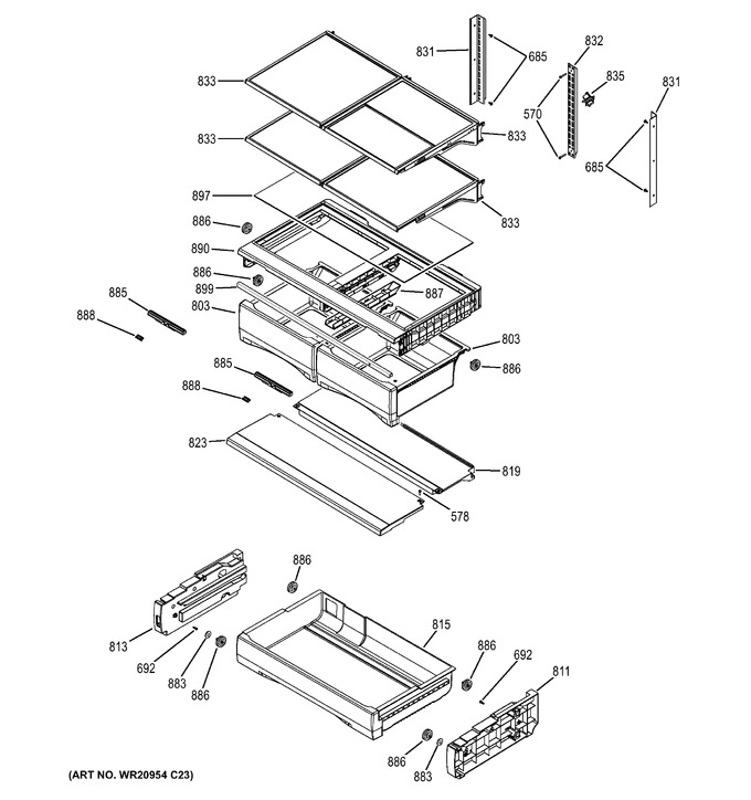 Diagram for GFE26GSHDSS