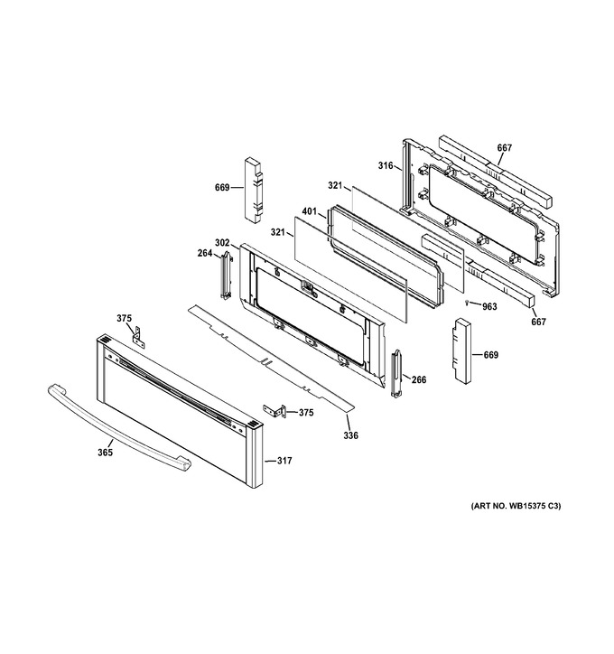 Diagram for JGB850EEF3ES