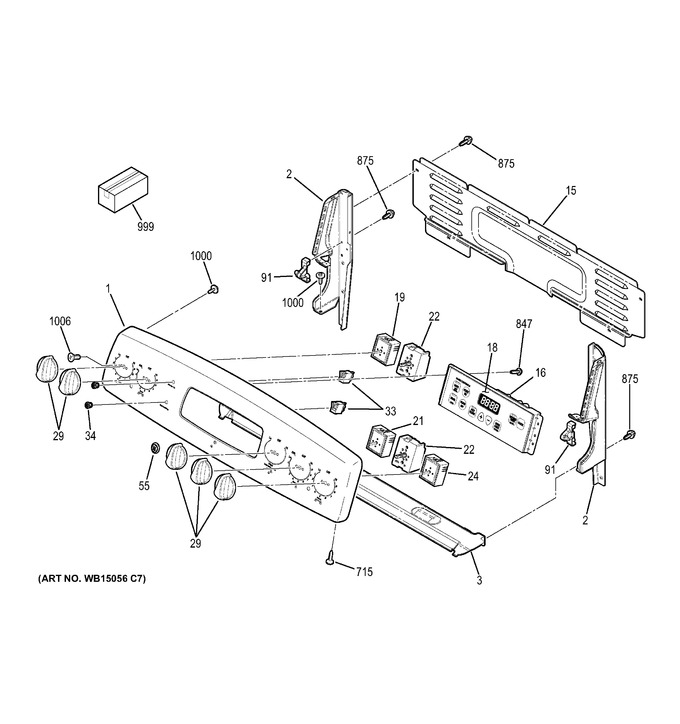 Diagram for JB645ST2SS