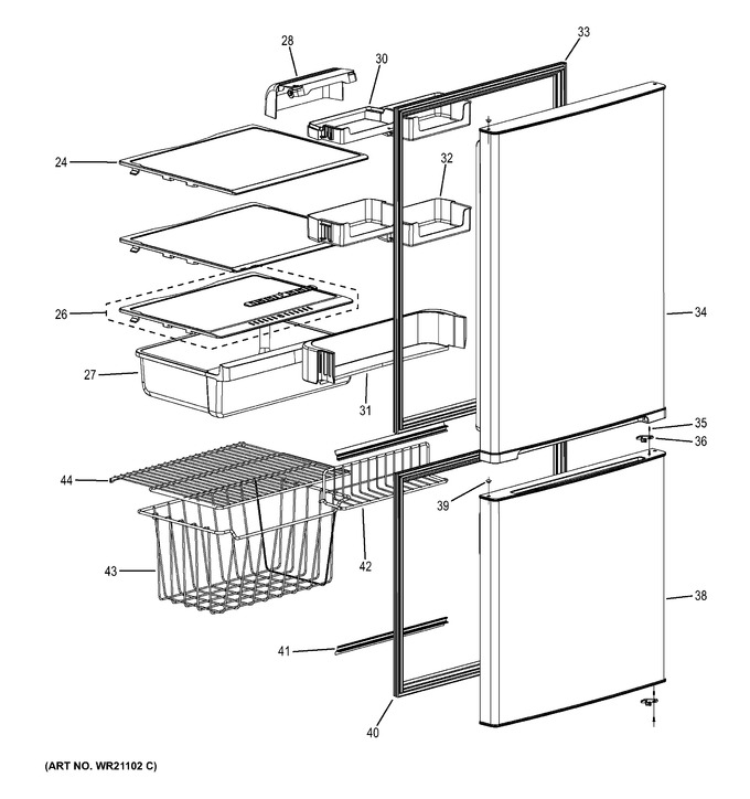 Diagram for GBE10ESJASB