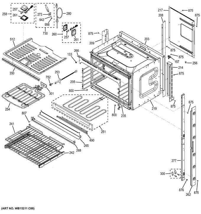 Diagram for PT9550SF4SS