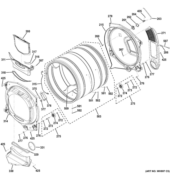 Diagram for GFDR275EH1MC