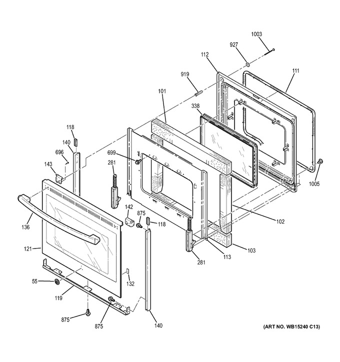 Diagram for JB640SF6SS