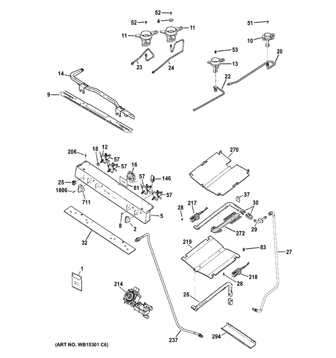 Diagram for JGB450DEF3WW