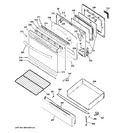 Diagram for 4 - Door & Drawer Parts