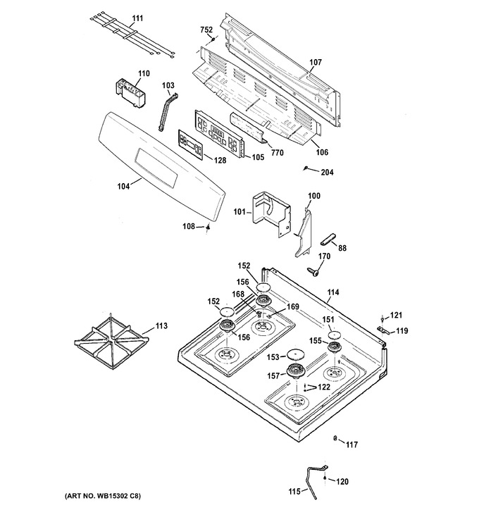 Diagram for JGB630DEF3CC