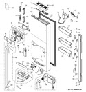 Diagram for 1 - Dispenser Door