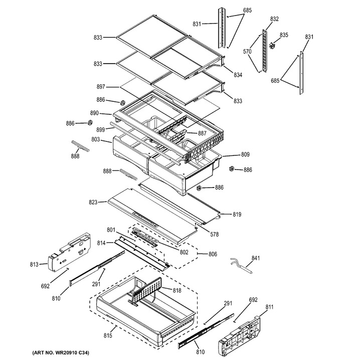 Diagram for GFE28HSHGSS