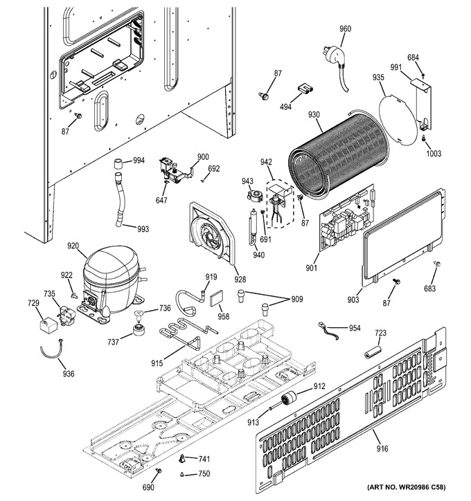 Diagram for GYE22KSHGSS