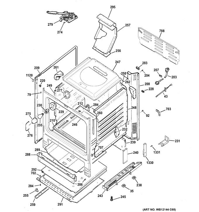 Diagram for RGB780DEH2CC