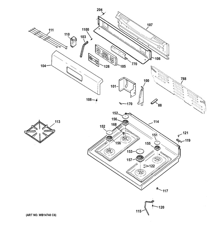 Diagram for RGB780REH4SS