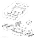 Diagram for 4 - Freezer Shelves