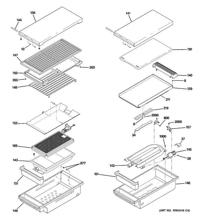 Diagram for ZGP484LGR2SS