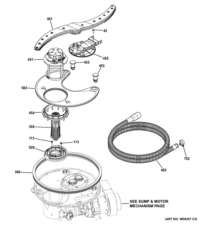 Diagram for GDT530PGD1BB