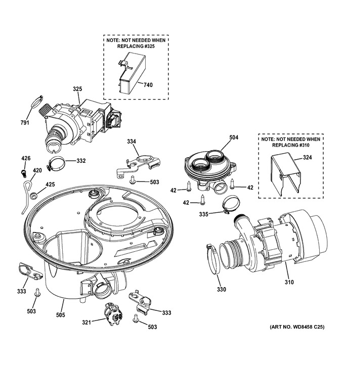 Diagram for GDT530PGD4WW