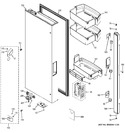 Diagram for 2 - Fresh Food Door - Lh