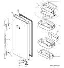 Diagram for 3 - Fresh Food Door - Rh