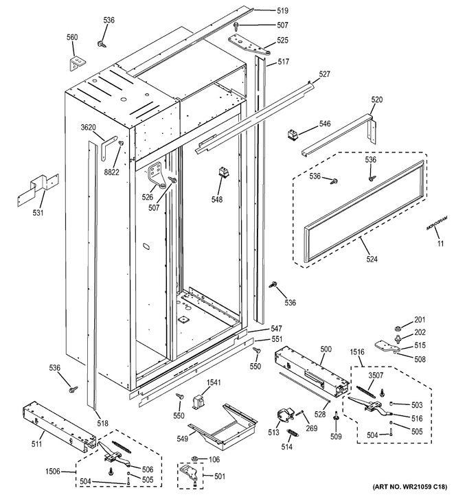 Diagram for ZISS360DHBSS