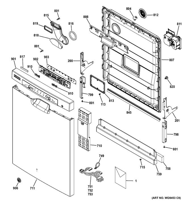 Diagram for GDF510PMD2MB