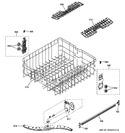 Diagram for 3 - Upper Rack Assembly