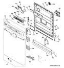 Diagram for 1 - Escutcheon & Door Assembly